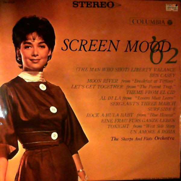 NOBUO HARA 原信夫 / NOBUO HARA AND HIS SHARPS & FLATS - Nobuo Hara With The Sharps & Flats Orch. : Screen Mood '62 cover 