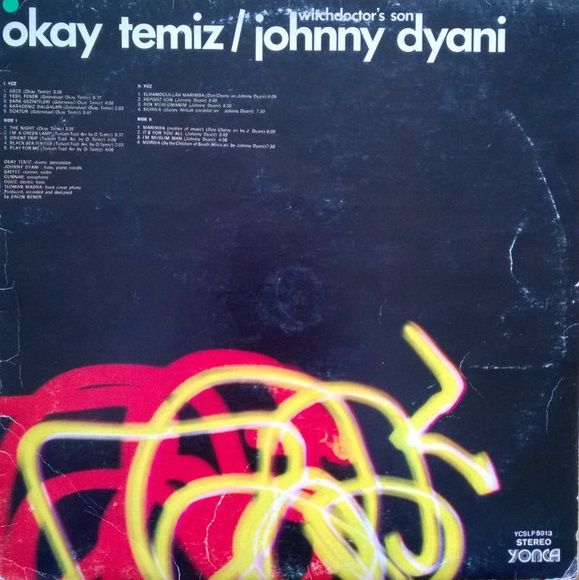 OKAY TEMIZ - Okay Temiz / Johnny Dyani : Witchdoctor's Son cover 