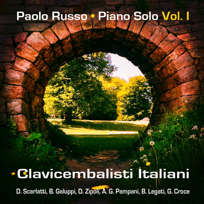 PAOLO RUSSO - Piano Solo Vol I - Clavicembalisti Italiani cover 