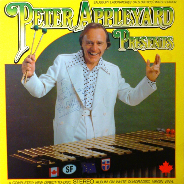 PETER APPLEYARD - Presents cover 