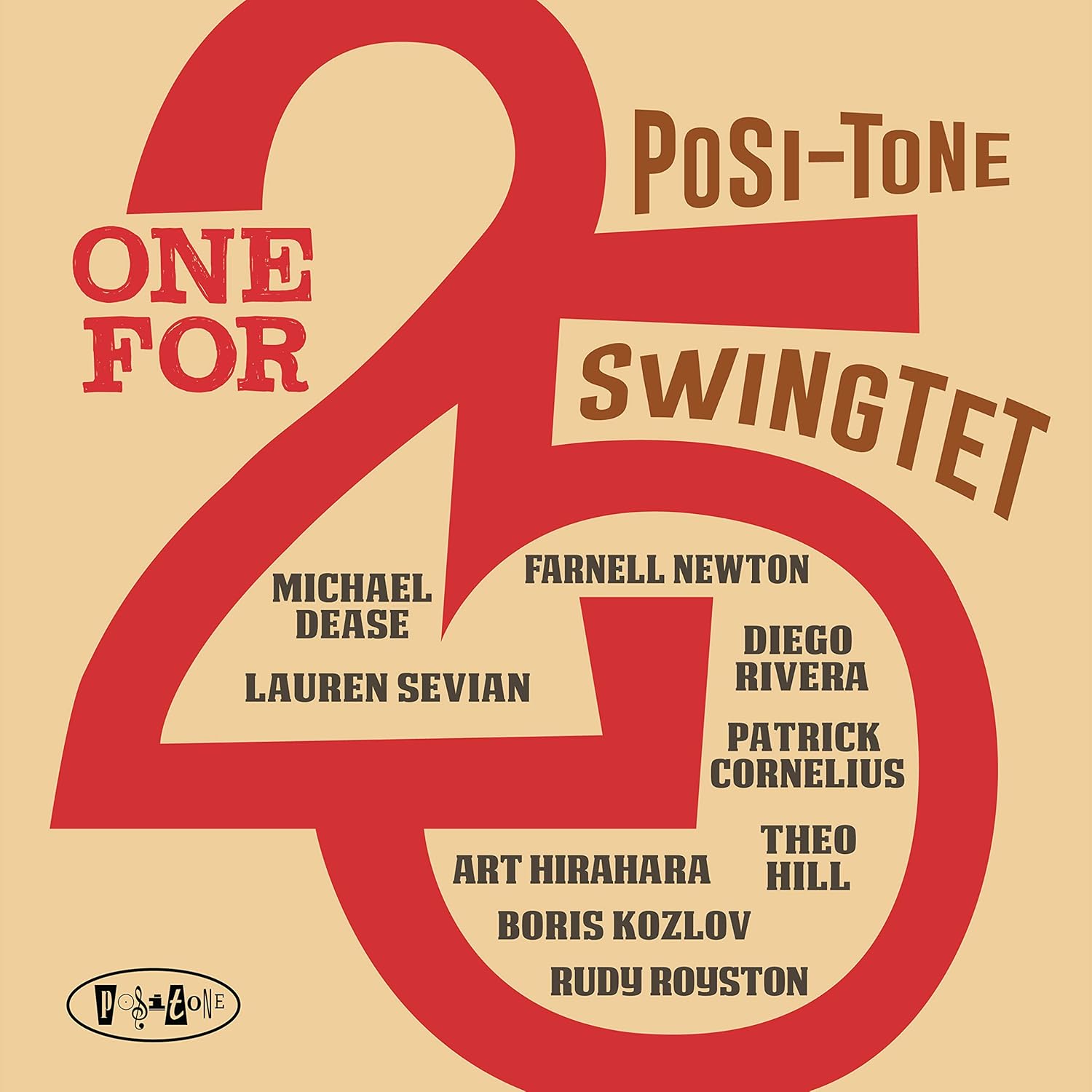 POSI-TONE SWINGTET - One For 25 cover 