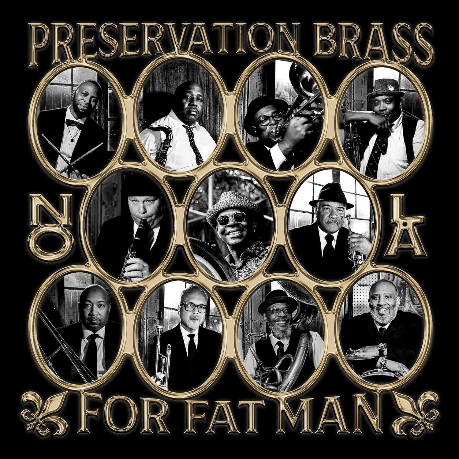 PRESERVATION HALL JAZZ BAND - Preservation Brass : For Fat Man cover 