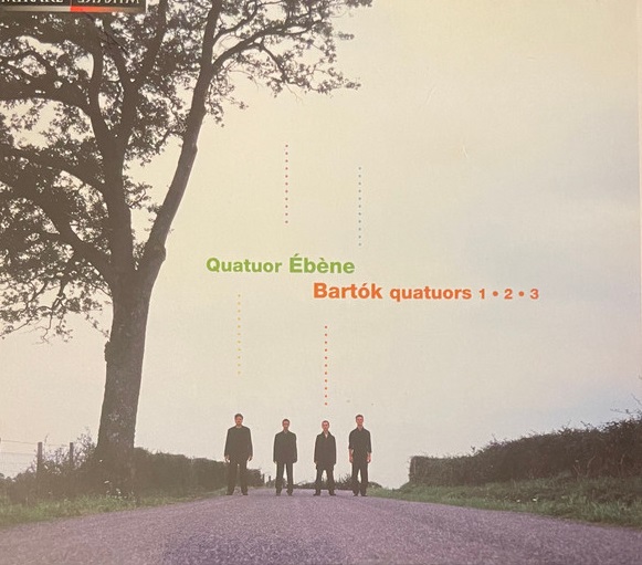 QUATUOR EBÈNE - Bartók Quatuors 1 • 2 • 3 cover 