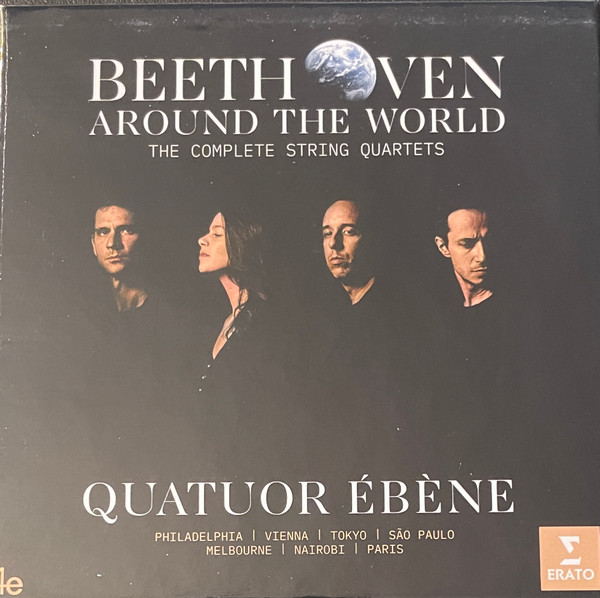 QUATUOR EBÈNE - Beethoven Around The World - The Complete String Quartets cover 