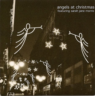 SARAH JANE MORRIS - Angels At Christmas cover 