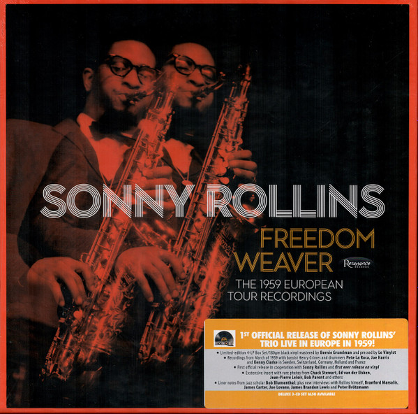 SONNY ROLLINS - Freedom Weaver (The 1959 European Tour Recordings) cover 