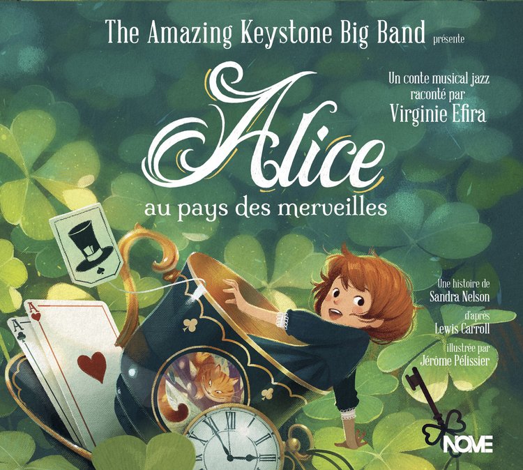 THE AMAZING KEYSTONE BIG BAND - Alice au pays des merveilles cover 