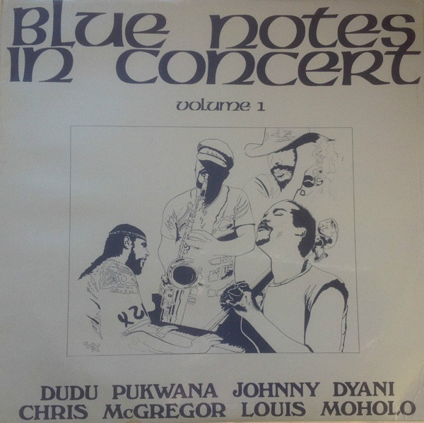 THE BLUE NOTES - In Concert Volume 1 cover 