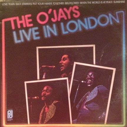 THE O'JAYS - Live In London cover 