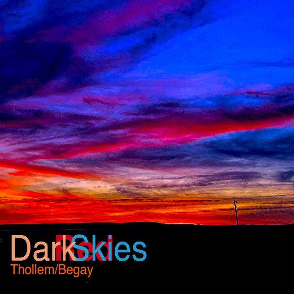 THOLLEM MCDONAS - Thollem / Begay : Dark Red Skies cover 