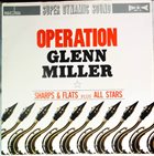 NOBUO HARA 原信夫 / NOBUO HARA AND HIS SHARPS & FLATS Operation Glenn Miller album cover