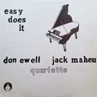 DON EWELL Don Ewell - Jack Maheu Quartet : Easy Does It album cover