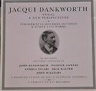 JACQUI DANKWORTH Vocal & New Perspectives -Five A.E.Housman Settings album cover