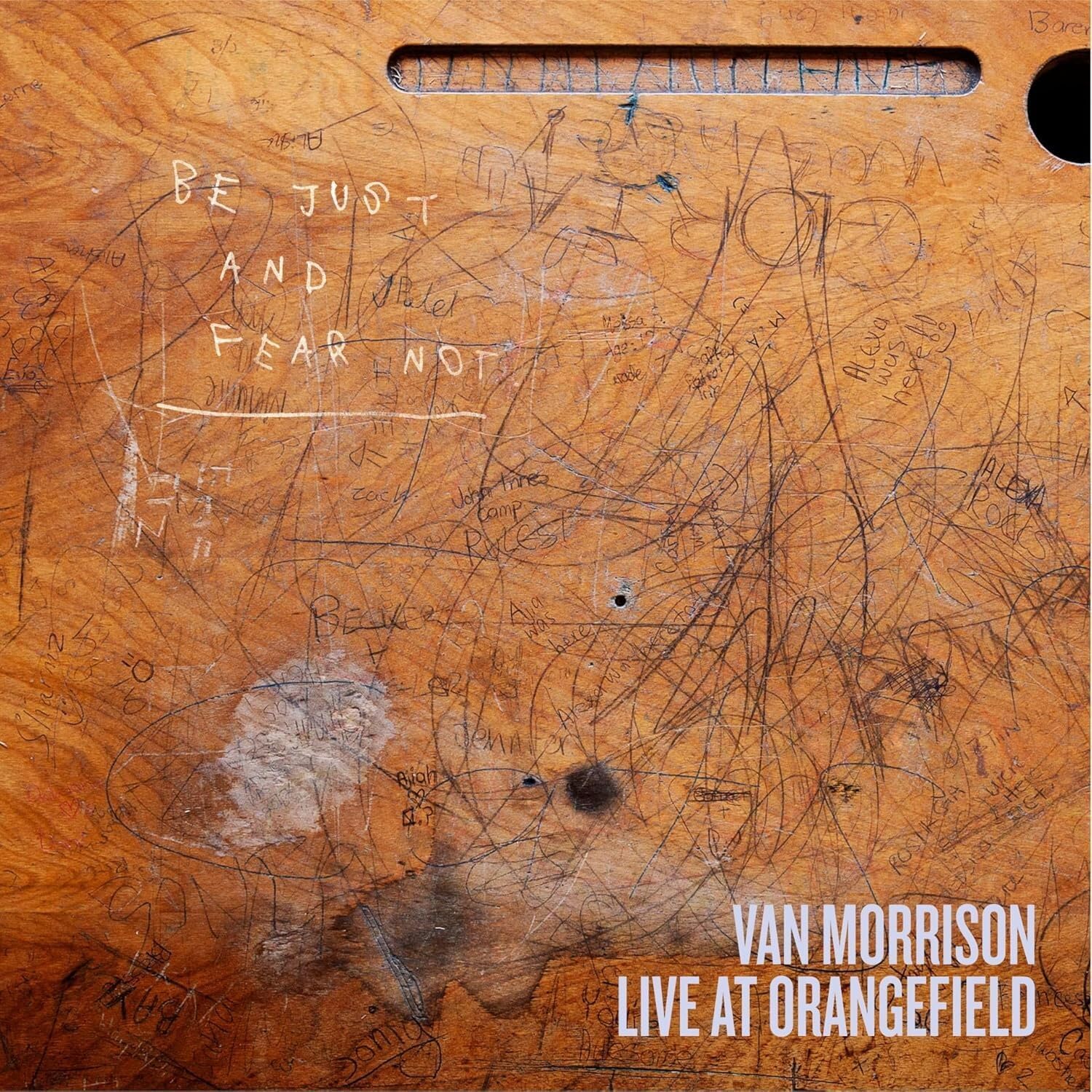 VAN MORRISON - Live at Orangefield cover 