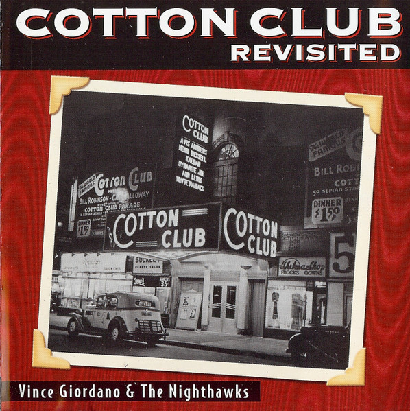 VINCE GIORDANO'S NIGHTHAWKS - Music of the Cotton Club cover 