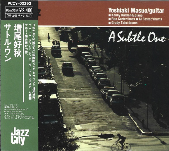 YOSHIAKI MASUO - A Subtle One cover 